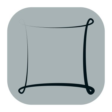 Soyut geometrik sembol, ikon vektör grafikleri, illüstrasyon. Stock vektör illüstrasyonu, klip- art grafikleri