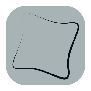 Soyut geometrik sembol, ikon vektör grafikleri, illüstrasyon. Stock vektör illüstrasyonu, klip- art grafikleri