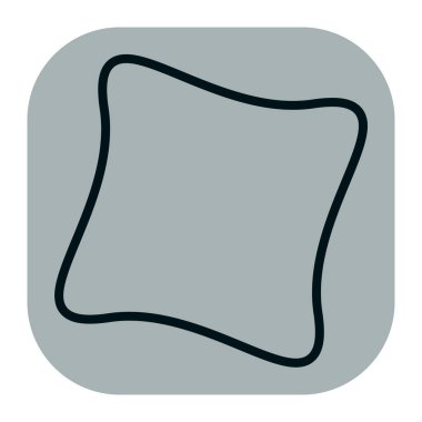 Soyut geometrik sembol, ikon vektör grafikleri, illüstrasyon. Stock vektör illüstrasyonu, klip- art grafikleri