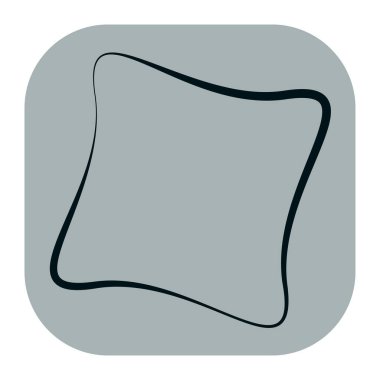 Soyut geometrik sembol, ikon vektör grafikleri, illüstrasyon. Stock vektör illüstrasyonu, klip- art grafikleri