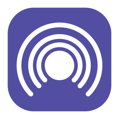 Soyut geometrik sembol, ikon vektör grafikleri, illüstrasyon. Stock vektör illüstrasyonu, klip- art grafikleri