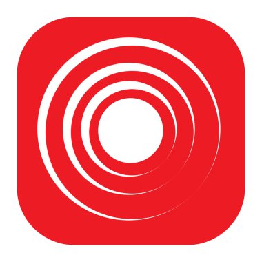 Soyut geometrik sembol, ikon vektör grafikleri, illüstrasyon. Stock vektör illüstrasyonu, klip- art grafikleri