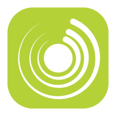 Soyut geometrik sembol, ikon vektör grafikleri, illüstrasyon. Stock vektör illüstrasyonu, klip- art grafikleri