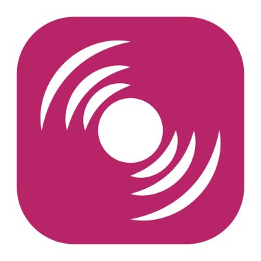 Soyut geometrik sembol, ikon vektör grafikleri, illüstrasyon. Stock vektör illüstrasyonu, klip- art grafikleri