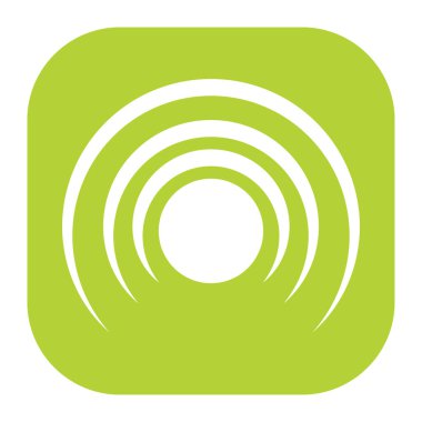 Soyut geometrik sembol, ikon vektör grafikleri, illüstrasyon. Stock vektör illüstrasyonu, klip- art grafikleri