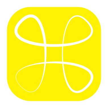 Soyut geometrik sembol, ikon vektör grafikleri, illüstrasyon. Stock vektör illüstrasyonu, klip- art grafikleri