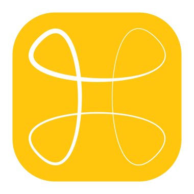 Soyut geometrik sembol, ikon vektör grafikleri, illüstrasyon. Stock vektör illüstrasyonu, klip- art grafikleri