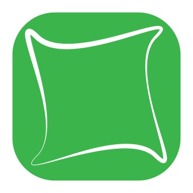 Soyut geometrik sembol, ikon vektör grafikleri, illüstrasyon. Stock vektör illüstrasyonu, klip- art grafikleri