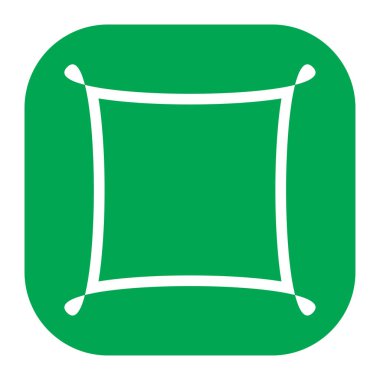 Soyut geometrik sembol, ikon vektör grafikleri, illüstrasyon. Stock vektör illüstrasyonu, klip- art grafikleri