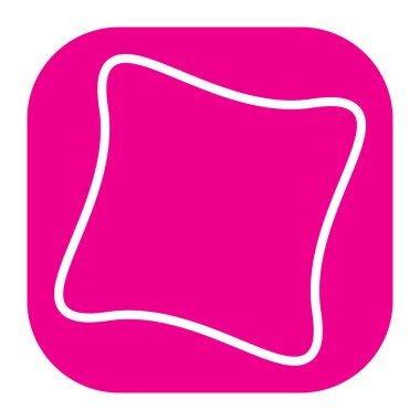 Soyut geometrik sembol, ikon vektör grafikleri, illüstrasyon. Stock vektör illüstrasyonu, klip- art grafikleri