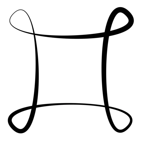 Abstraktní Geometrický Symbol Vektorová Grafika Ikon Ilustrace Skladová Vektorová Ilustrace — Stockový vektor