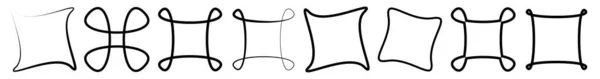 Symbole Géométrique Abstrait Icônes Graphiques Vectoriels Illustration Illustration Vectorielle Stock — Image vectorielle