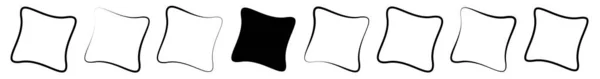 Abstraktes Geometrisches Symbol Symbolvektorgrafik Illustration Bestandsvektorillustration Clip Art Grafiken — Stockvektor