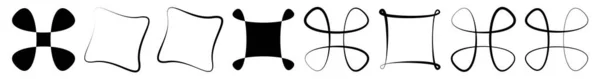 Абстрактный Геометрический Символ Иконка Векторная Графика Иллюстрация Векторная Иллюстрация Клип — стоковый вектор