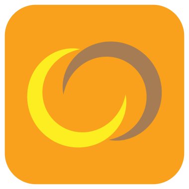 Soyut geometrik sembol, ikon vektör grafikleri, illüstrasyon. Stock vektör illüstrasyonu, klip- art grafikleri