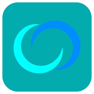 Soyut geometrik sembol, ikon vektör grafikleri, illüstrasyon. Stock vektör illüstrasyonu, klip- art grafikleri