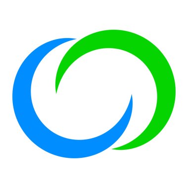 Soyut geometrik sembol, ikon vektör grafikleri, illüstrasyon. Stock vektör illüstrasyonu, klip- art grafikleri