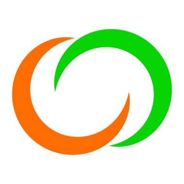 Soyut geometrik sembol, ikon vektör grafikleri, illüstrasyon. Stock vektör illüstrasyonu, klip- art grafikleri