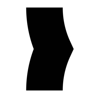 Soyut geometrik sembol, ikon vektör grafikleri, illüstrasyon. Stock vektör illüstrasyonu, klip- art grafikleri