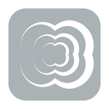 Soyut geometrik sembol, ikon vektör grafikleri, illüstrasyon. Stock vektör illüstrasyonu, klip- art grafikleri