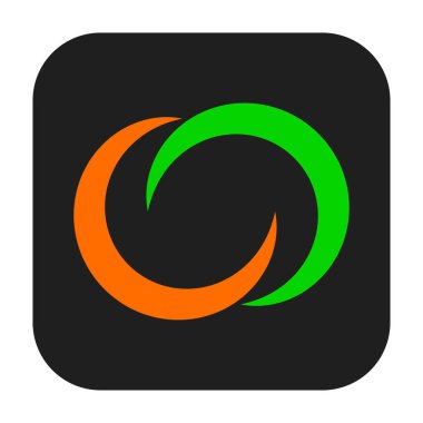 Soyut geometrik sembol, ikon vektör grafikleri, illüstrasyon. Stock vektör illüstrasyonu, klip- art grafikleri