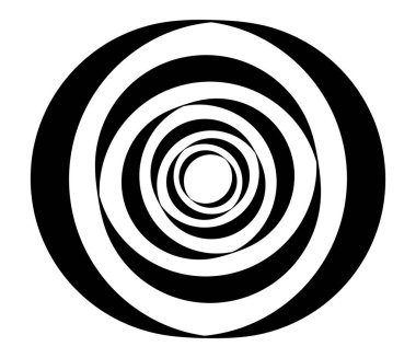 Eşmerkezli daireler, halkalar. Dairesel geometrik öge