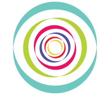 Eşmerkezli daireler, halkalar. Dairesel geometrik öge