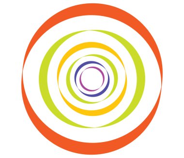 Eşmerkezli daireler, halkalar. Dairesel geometrik öge