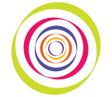 Eşmerkezli daireler, halkalar. Dairesel geometrik öge