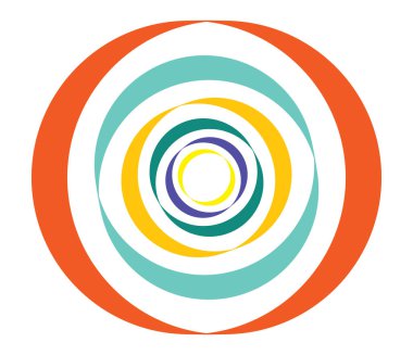 Eşmerkezli daireler, halkalar. Dairesel geometrik öge