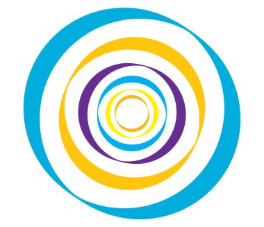 Eşmerkezli daireler, halkalar. Dairesel geometrik öge