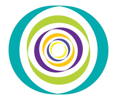 Eşmerkezli daireler, halkalar. Dairesel geometrik öge