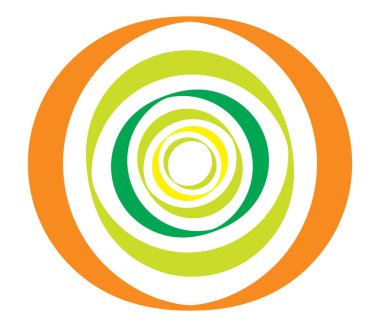 Eşmerkezli daireler, halkalar. Dairesel geometrik öge