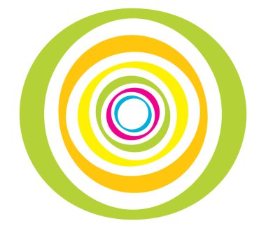 Eşmerkezli daireler, halkalar. Dairesel geometrik öge