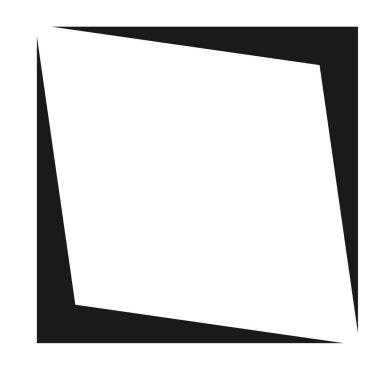 Soyut geometrik sembol, ikon vektör grafikleri, illüstrasyon. Stock vektör illüstrasyonu, klip- art grafikleri