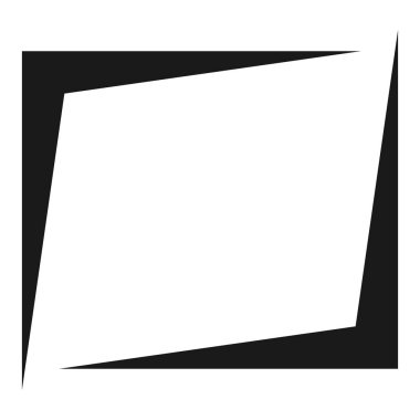 Soyut geometrik sembol, ikon vektör grafikleri, illüstrasyon. Stock vektör illüstrasyonu, klip- art grafikleri