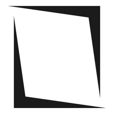 Soyut geometrik sembol, ikon vektör grafikleri, illüstrasyon. Stock vektör illüstrasyonu, klip- art grafikleri