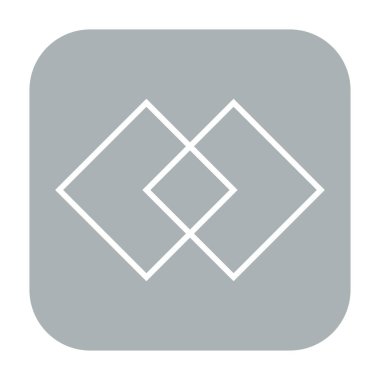 Soyut geometrik sembol, ikon vektör grafikleri, illüstrasyon. Stock vektör illüstrasyonu, klip- art grafikleri