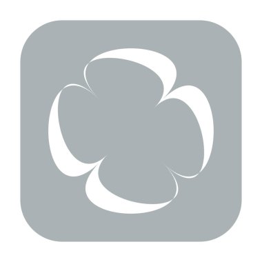 Soyut geometrik sembol, ikon vektör grafikleri, illüstrasyon. Stock vektör illüstrasyonu, klip- art grafikleri