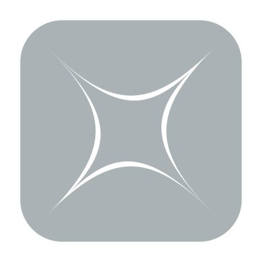 Soyut geometrik sembol, ikon vektör grafikleri, illüstrasyon. Stock vektör illüstrasyonu, klip- art grafikleri