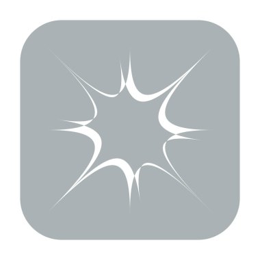 Soyut geometrik sembol, ikon vektör grafikleri, illüstrasyon. Stock vektör illüstrasyonu, klip- art grafikleri