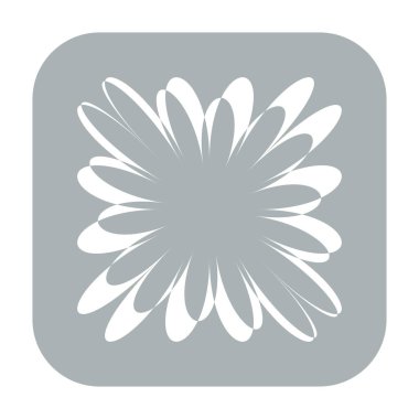 Soyut geometrik sembol, ikon vektör grafikleri, illüstrasyon. Stock vektör illüstrasyonu, klip- art grafikleri