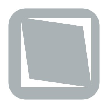 Soyut geometrik sembol, ikon vektör grafikleri, illüstrasyon. Stock vektör illüstrasyonu, klip- art grafikleri