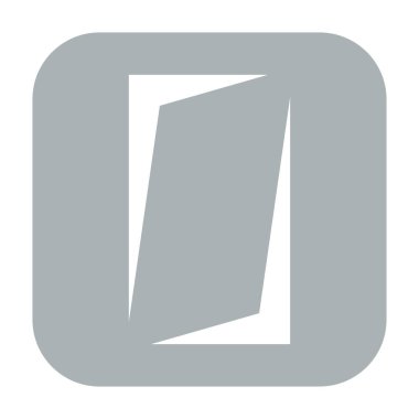 Soyut geometrik sembol, ikon vektör grafikleri, illüstrasyon. Stock vektör illüstrasyonu, klip- art grafikleri