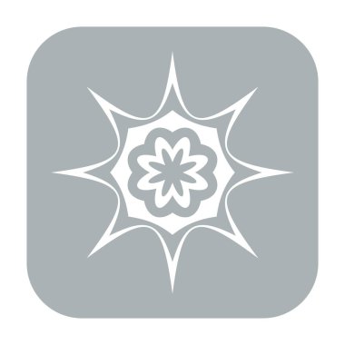 Soyut geometrik sembol, ikon vektör grafikleri, illüstrasyon. Stock vektör illüstrasyonu, klip- art grafikleri