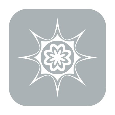 Soyut geometrik sembol, ikon vektör grafikleri, illüstrasyon. Stock vektör illüstrasyonu, klip- art grafikleri