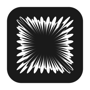 Soyut geometrik sembol, ikon vektör grafikleri, illüstrasyon. Stock vektör illüstrasyonu, klip- art grafikleri