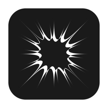 Soyut geometrik sembol, ikon vektör grafikleri, illüstrasyon. Stock vektör illüstrasyonu, klip- art grafikleri