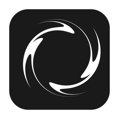 Soyut geometrik sembol, ikon vektör grafikleri, illüstrasyon. Stock vektör illüstrasyonu, klip- art grafikleri