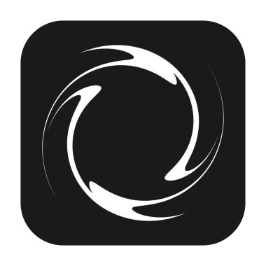 Soyut geometrik sembol, ikon vektör grafikleri, illüstrasyon. Stock vektör illüstrasyonu, klip- art grafikleri